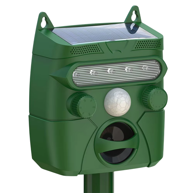 EcoGuard | Ultrasonic Cat & Bird Deterrent with Solar Power | Humane Pest Control for Gardens 1