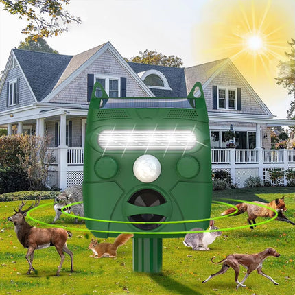 EcoGuard | Ultrasonic Cat & Bird Deterrent with Solar Power | Humane Pest Control for Gardens 8