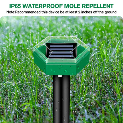 EcoGuard | Ultrasonic Pest Repellent with Solar Power & Extended Coverage | Humane Solution for Garden Protection 2