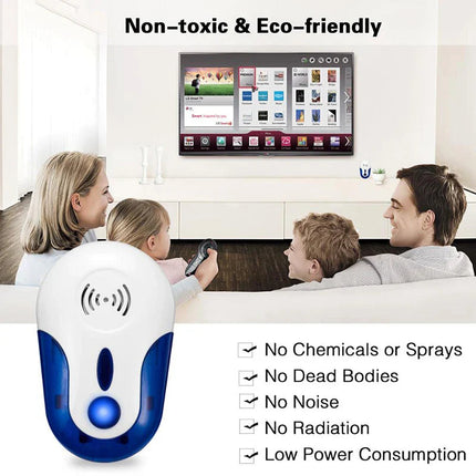 EcoGuard | Ultrasonic Pest Repeller for Insect Control with Safe Technology | Compact Design for Home Protection 5