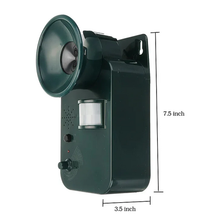 EcoShield | Wireless Ultrasonic Animal Deterrent with Motion Detection | Safe Pest Control for Outdoor Spaces 7