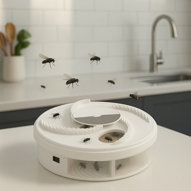EcoTrappe | Electric Fly Catcher with LED Light & USB Power | Natural Solution for a Fly-Free Home 1