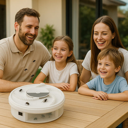 EcoTrappe | Electric Fly Catcher with LED Light & USB Power | Natural Solution for a Fly-Free Home 2