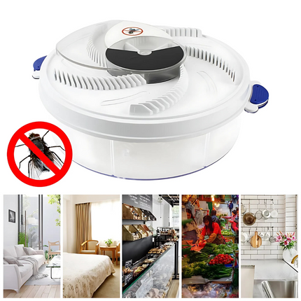 EcoTrappe | Electric Fly Catcher with LED Light & USB Power | Natural Solution for a Fly-Free Home 6