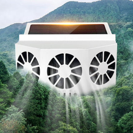 EcoVent | Solar Vehicle Exhaust Fan with Adjustable Solar Panel | Efficient Air Circulation for Heat Reduction 1