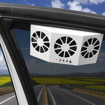 EcoVent | Solar Vehicle Exhaust Fan with Adjustable Solar Panel | Efficient Air Circulation for Heat Reduction 2