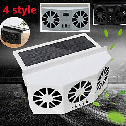 EcoVent | Solar Vehicle Exhaust Fan with Adjustable Solar Panel | Efficient Air Circulation for Heat Reduction 3
