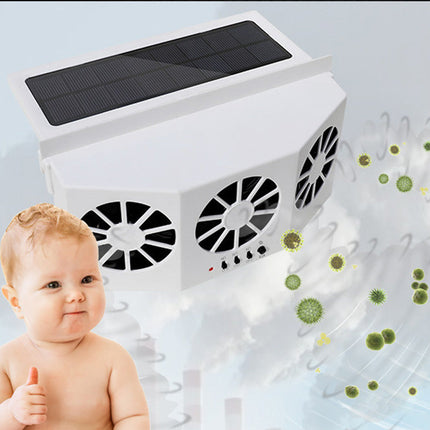 EcoVent | Solar Vehicle Exhaust Fan with Adjustable Solar Panel | Efficient Air Circulation for Heat Reduction 7