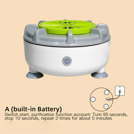 EcoWash | Portable Fruit & Vegetable Washing Machine with Vortex Cleaning Technology | Safe and Hygienic for Healthy Eating 0