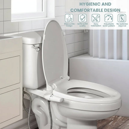 Eco Clean | Bidet Attachment with Dual Water Settings & Retractable Nozzle | Enhanced Hygiene for Comfortable Cleaning 1