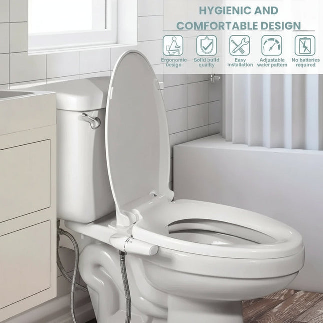 Eco Clean | Bidet Attachment with Dual Water Settings & Retractable Nozzle | Enhanced Hygiene for Comfortable Cleaning 1