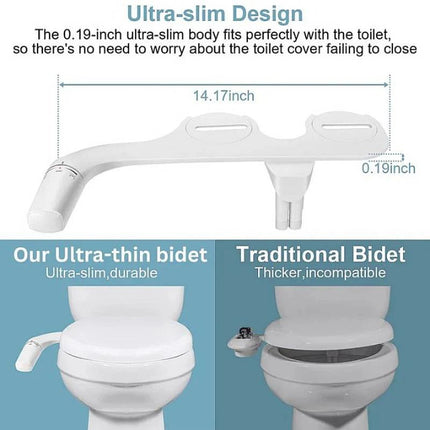 Eco Clean | Bidet Attachment with Dual Water Settings & Retractable Nozzle | Enhanced Hygiene for Comfortable Cleaning 2