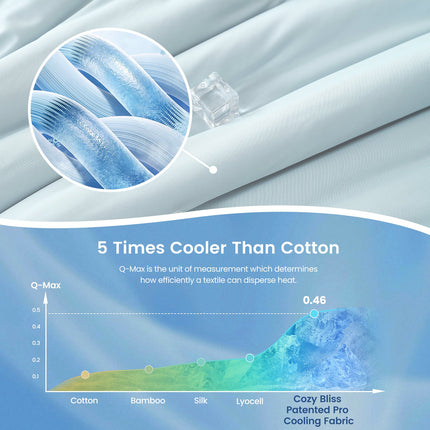 Eco Comfort | Natural Fiber Cooling Comforter with Ultra Breathability | Lightweight Design for Hot Sleepers 8