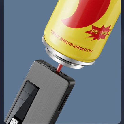 Eco Flame | Solar Charging Jet Lighter with LED Light | Compact Design for Outdoor Adventures 2