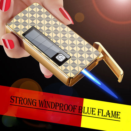 Eco Flame | Solar Charging Jet Lighter with LED Light | Compact Design for Outdoor Adventures 8