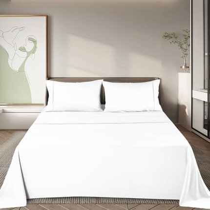 Eco Luxe | Bamboo Bed Sheets Set with Ultra-Soft, Breathable Fabric | Hypoallergenic Comfort for Year-Round Sleep 5