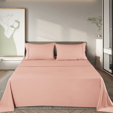 Eco Luxe | Bamboo Bed Sheets Set with Ultra-Soft, Breathable Fabric | Hypoallergenic Comfort for Year-Round Sleep 7
