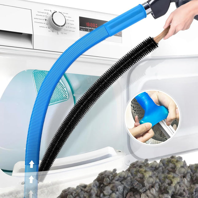 Efficient Lint Eliminator | Flexible Dryer Vent Cleaning Tool with Extended Reach for Optimal Airflow 0