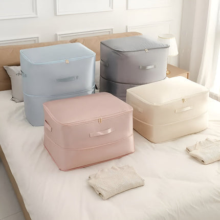 Efficient Storage Solutions | Compression Storage Bags for Clothing & Bedding | Space-Saving Organizer for Tidy Closets 7