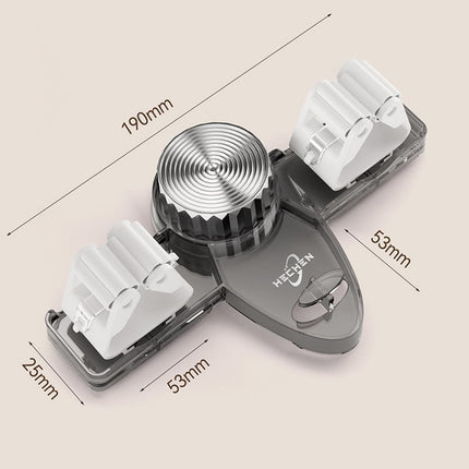 Efficient Storage Solutions | Heavy Duty Mop and Broom Holder with Powerful Suction Cups | Space-Saving Organizer for Clutter-Free Living 6