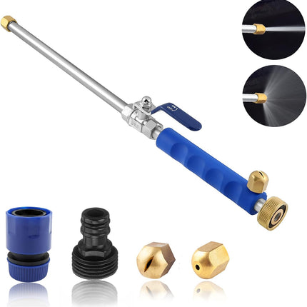 Effortless High-Pressure Nozzle for Garden Hoses with Dual Spray Options | Durable Design for Effective Cleaning 7