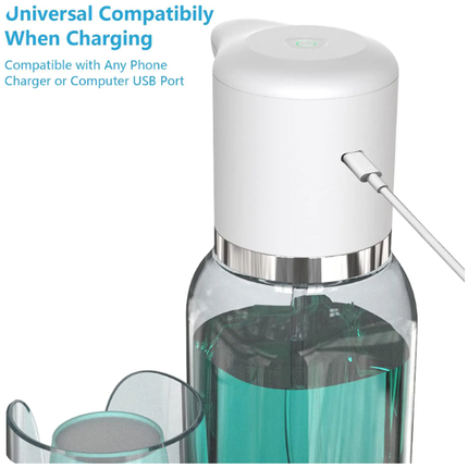 Effortless Mouthwash Dispenser | Hands-Free Design with Adjustable Volume for Hygienic Oral Care 3