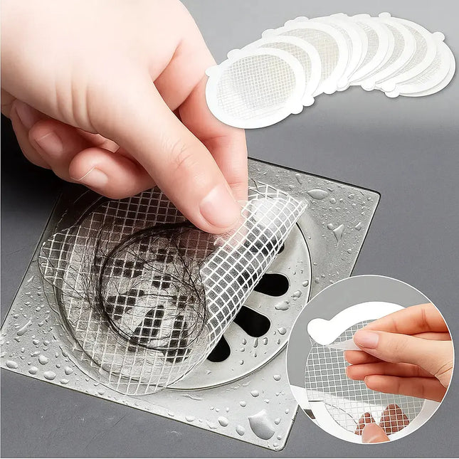 Shower Drain Hair Catcher, Disposable Shower Drain Cover
