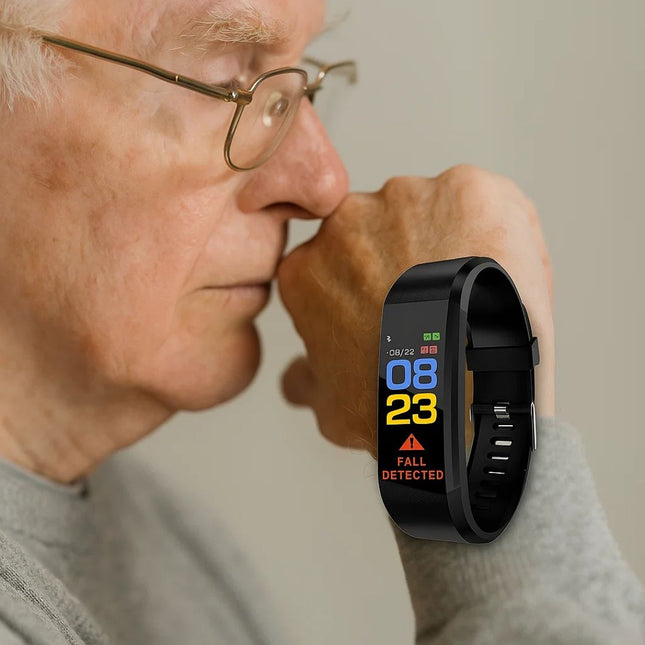 ElderCare Series | Smartwatch with Health Monitoring & GPS Tracking | Enhanced Safety for Seniors 1