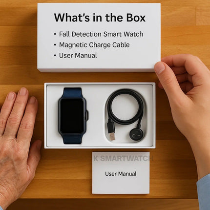 ElderGuard | Smartwatch for Seniors with Fall Detection & GPS Tracking | Emergency Alerts for Enhanced Safety 6