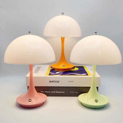 Electaura | Cordless LED Table Lamp with Adjustable Brightness | Scandinavian Minimalist Design for Versatile Lighting 6
