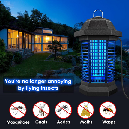 Electric Bug Zapper | High-Voltage Insect Killer with Wide Coverage | Non-Toxic Solution for Home Protection 3