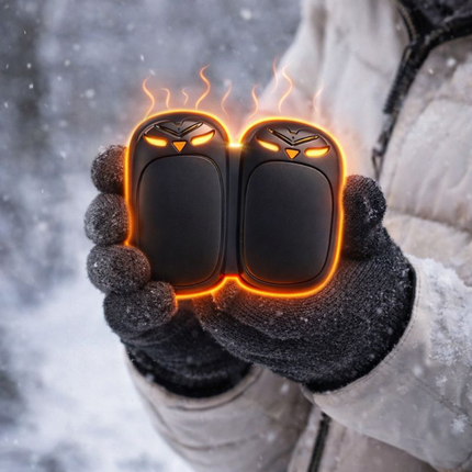 Electric Hand Warmer Set | Dual Pocket Heaters with USB Charging | Compact Design for On-the-Go Warmth 5