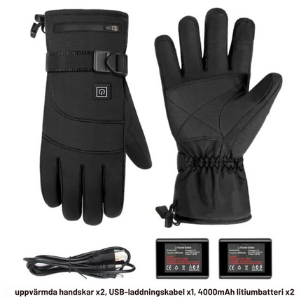 Electric Heated Gloves | Adjustable Temperature with 3M Insulation | Waterproof Comfort for Men and Women 7