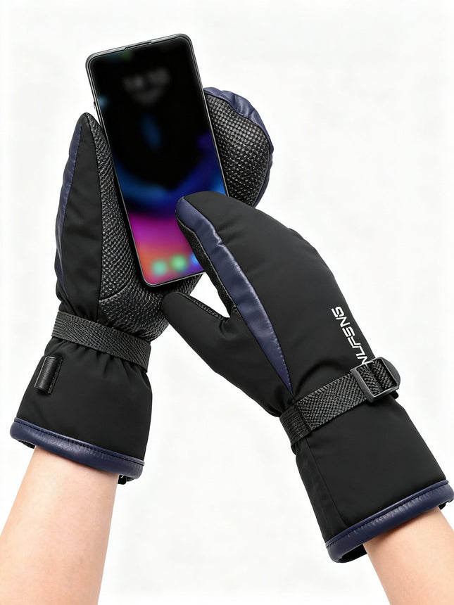 Electric Heating Gloves | Dual-Sided Heated Gloves with Waterproof Design | Ideal for Men and Women in Winter Activities 1