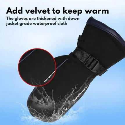 Electric Heating Gloves | Dual-Sided Heated Gloves with Waterproof Design | Ideal for Men and Women in Winter Activities 3