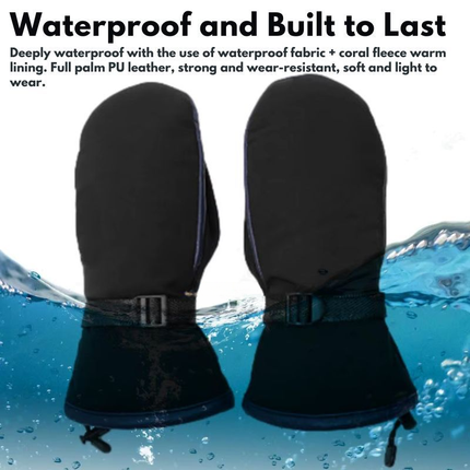 Electric Heating Gloves | Dual-Sided Heated Gloves with Waterproof Design | Ideal for Men and Women in Winter Activities 4