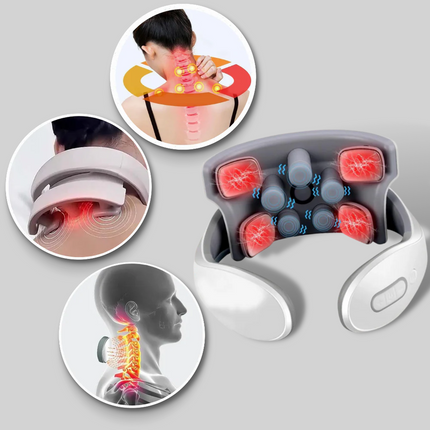 Electric Neck and Shoulder Massager with Adjustable Strength | Shiatsu Relief for Tension and Relaxation 2
