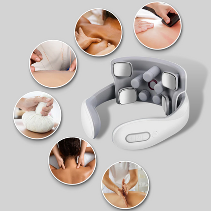 Electric Neck and Shoulder Massager with Adjustable Strength | Shiatsu Relief for Tension and Relaxation 5