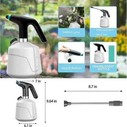 Electric Plant Sprayer | Rechargeable Mist Sprayer with Adjustable Nozzle | 68-Ounce Tank for Effortless Plant Care 7