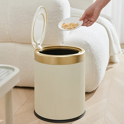Elegance Touch Bin | Oval Waste Bin with Touchless Opening | Stylish Trash Can for Modern Homes 7
