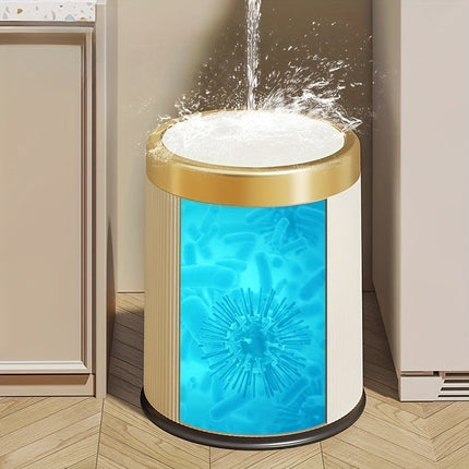Elegance Touch Bin | Oval Waste Bin with Touchless Opening | Stylish Trash Can for Modern Homes 8