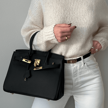 ElegantStyle | Women's Handbag with Textured Design & Secure Closure | Versatile Accessory for Everyday Use 1