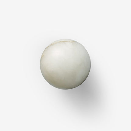 Elegant Alabaster Orb Wall Lamp with Soft Glow | Minimalist Design for Timeless Elegance 2