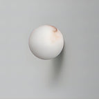 Diameter 6 in x H 6 in / White