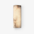 Elegant Alabaster Wall Light | Unique Natural Veining with Ambient Glow for Inviting Spaces 0