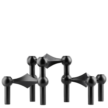 Elegant Candle Holder | Contemporary Metal Design with Durable Finish | Stylish Centerpiece for Home Decor 6