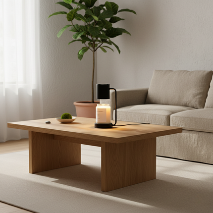 Elegant Candle Warmer Lamp | Dual-Purpose Electric Light with Adjustable Brightness | Cozy Atmosphere for Home 5
