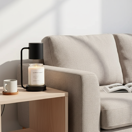 Elegant Candle Warmer Lamp | Dual-Purpose Electric Light with Adjustable Brightness | Cozy Atmosphere for Home 6