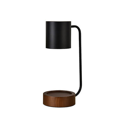 Elegant Candle Warmer Lamp with Dimmable Feature & Wooden Base | Minimalist Design for Relaxing Ambiance 5