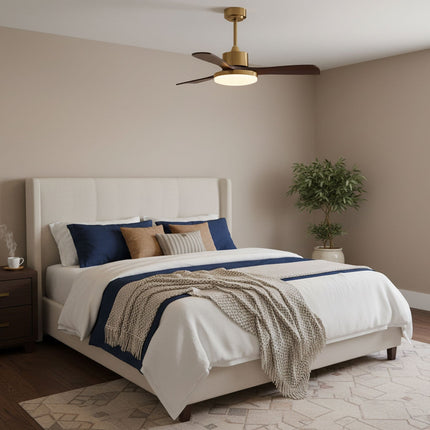 Elegant Ceiling Fan | Modern Ceiling Fan with Integrated LED Lights | Whisper-Quiet Design for Year-Round Comfort 5